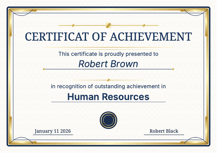 Generated PDF - Robert Brown